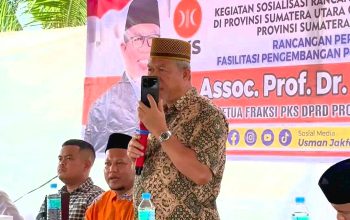 Usman Jakfar Kawal Air Bersih Warga Sari Rejo, Tirtanadi Buka Jalur Komunikasi