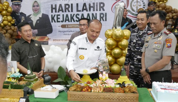Wali Kota Tanjungbalai Bersama Forkopimda Hadiri Syukuran Hari Lahir ke 81 Kejaksaan RI