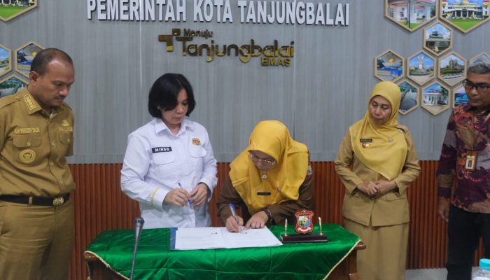 Optimalkan PAD dari Sektor Pajak, Pemko Tanjungbalai Melalui BPKPD Tandatangani MOU dengan Kantor ATR/BPN Tanjungbalai