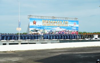 Kasdam I/BB Hadiri Upacara HUT ke-81 TNI di Belawan