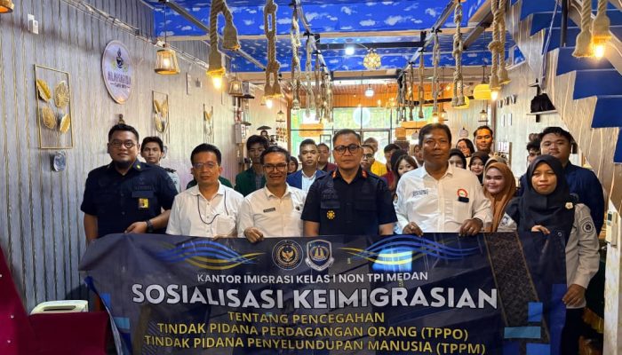 Imigrasi Medan Edukasi Masyarakat soal Modus TPPO dan TPPM