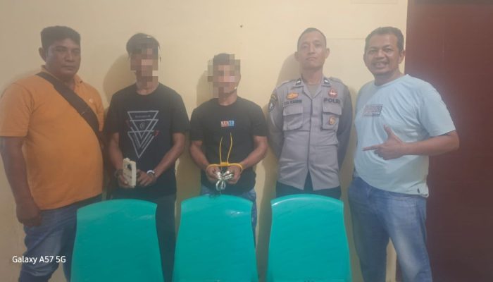 Rumah Dibongkar, Barang Diangkut, Dua Pria di Dolok Masihul Berurusan dengan Polisi