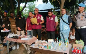 Polda Sumut Gerebek Sarang Narkoba di Percut Sei Tuan, 27 Orang Positif dan Dua Diduga Pengedar