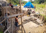 Progres 11 Persen, Kodim 0205/TK Lanjutkan Pembangunan Jembatan Beton di Juhar Ginting