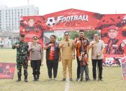 Buka Football Cup HUT ke-67 Pemuda Pancasila, Rico Waas Tekankan Sportivitas dan Kekeluargaan