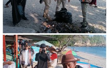 Mujib: Aksi Bersih Pantai Tambakrejo Wujud Komitmen Gerindra Kabupaten Blitar Dukung Indonesia ASRI
