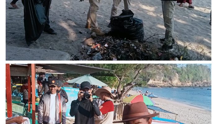 Mujib: Aksi Bersih Pantai Tambakrejo Wujud Komitmen Gerindra Kabupaten Blitar Dukung Indonesia ASRI