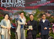 Puncak MFCF 2026, Rico Waas Harap Tenun Lokal Medan Mendunia