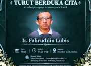 Dunia Jurnalistik Medan Berduka, Wartawan Senior Ir. Faliruddin Lubis Berpulang ke Rahmatullah