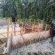 Kodim 0203/LKT Bangun Jembatan Beton di Kuala Langkat, Progres Capai 10 Persen