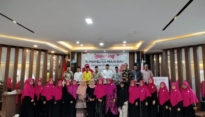 Dihadiri Pejabat, Tokoh dan Ulama, Yayasan Rumah Bunda Mulia Riau Resmi Diluncurkan Di Tengah Suasana Khidmat 