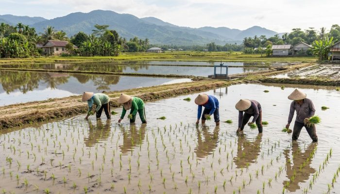 Produksi Padi Meningkat, Taufik Barubara Ingatkan Swasembada Pangan Butuh Pembenahan