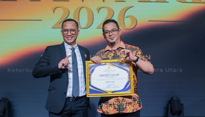 Raih Predikat Informatif KI Sumut Award 2026, Pemko Tebing Tinggi Perkuat Transparansi Publik
