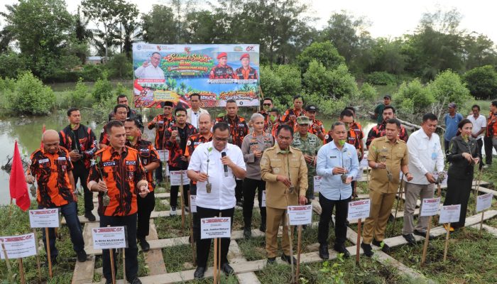 MPW Pemuda Pancasila Sumut Canangkan Tobat Ekologis Nasional, Targetkan Penanaman 100.000 Pohon Pelindung