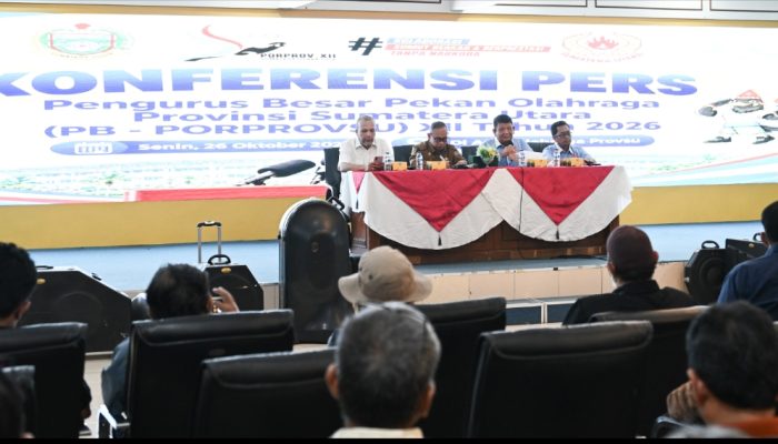 Jadwal Porprovsu 2026 Bergeser ke 1–9 Desember, KONI Sumut Pastikan 30 Cabor Tetap Dipertandingkan